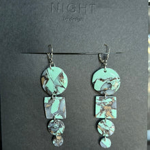 Load image into Gallery viewer, Turquoise dangle (silver)
